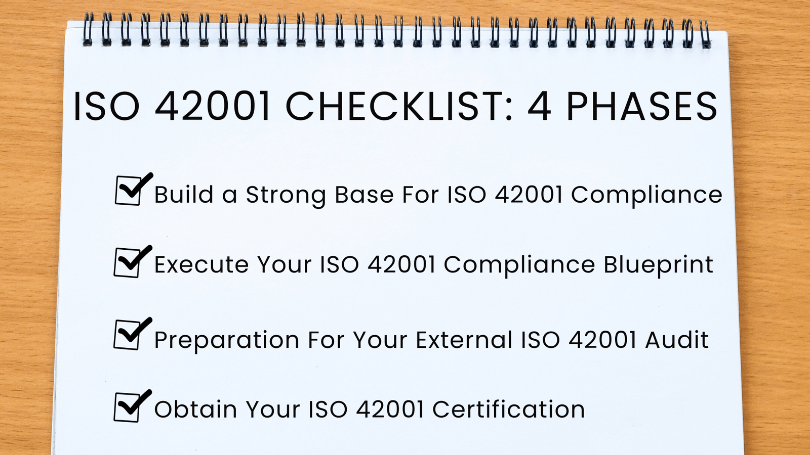 ISO 42001 Checklist - Qualix Consulting